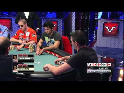 WSOP 2012 - Main Event Final Table