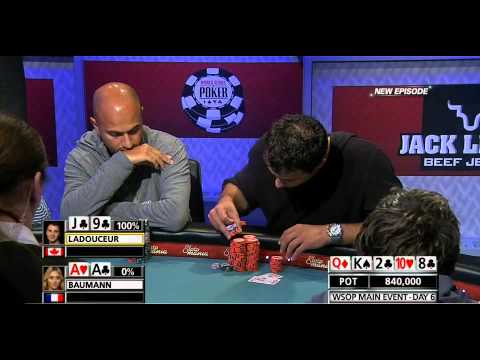 WSOP 2012 e17 - Main Event Day 6