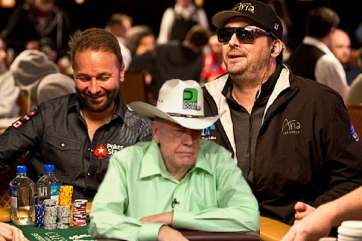 Doyle Brunson Hellmuth Negreanu